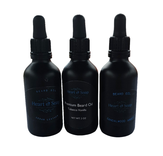 Premium Beard Oil - 2oz Bottle
